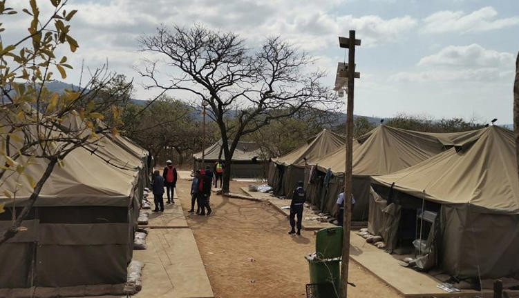 camp11 Afrique du Sud : 95 Libyens arrêtés après un raid contre un camp militaire présumé