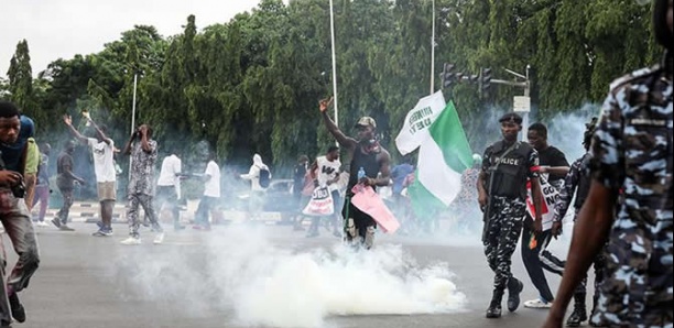 maif-nigeria Nigeria : la police affirme avoir arrêté des manifestants avec des drapeaux russes