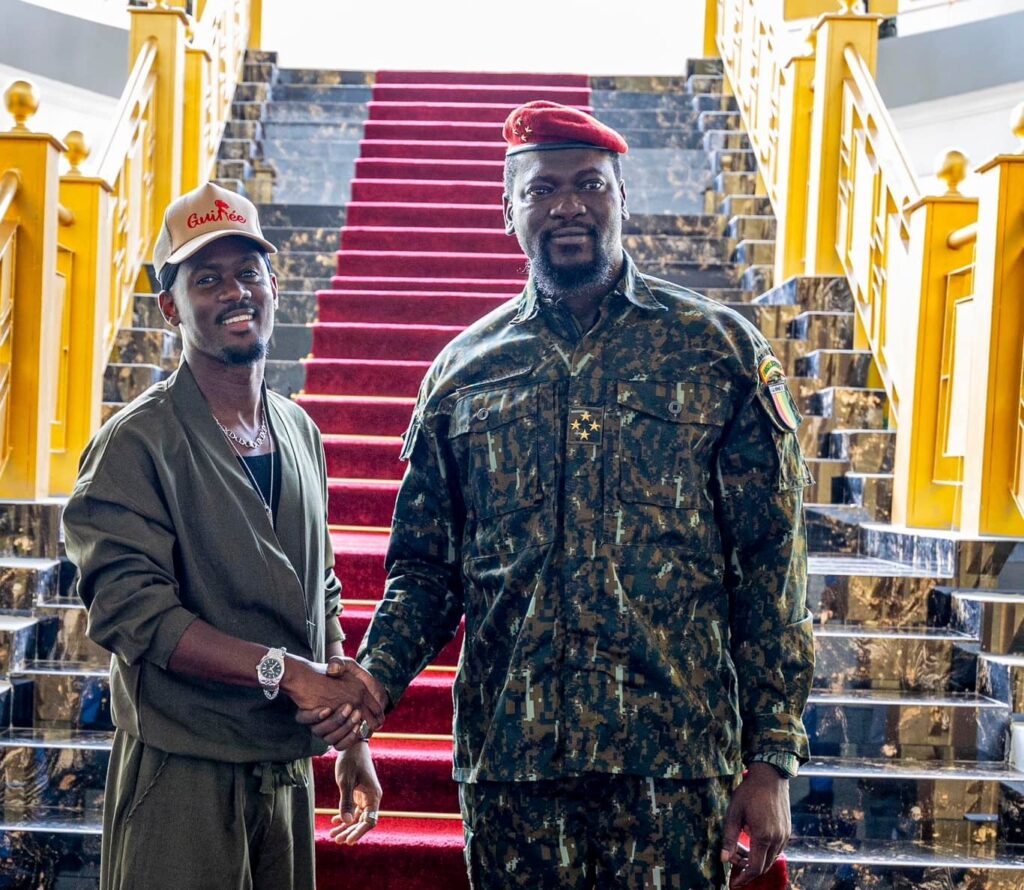 black-m-1-1-1024x890 Conakry : voici pourquoi Black M a rencontré le Général Mamadi Doumbouya