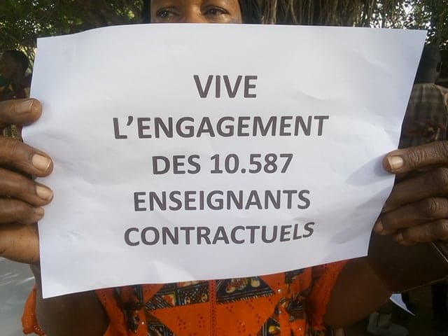 contractuels-kindia Conakry : des enseignants contractuels mis aux arrêts à Kaloum