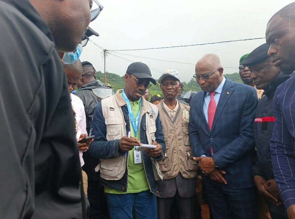 pm Eboulement de Coyah : 13 morts à Friguiadi, Bah Oury au chevet des sinistrés