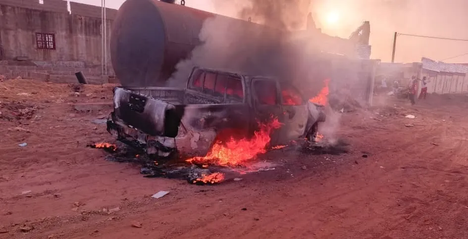 image-46 Siguiri : des engins incendiés après l’arrestation de l’activiste Aly Thiam