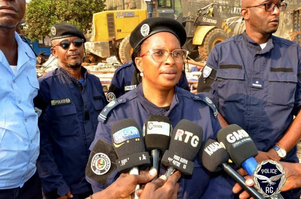 image-98 Déguerpissement à Conakry : le message fort de la Commissaire principale de police Aïssatou Djiba Diallo