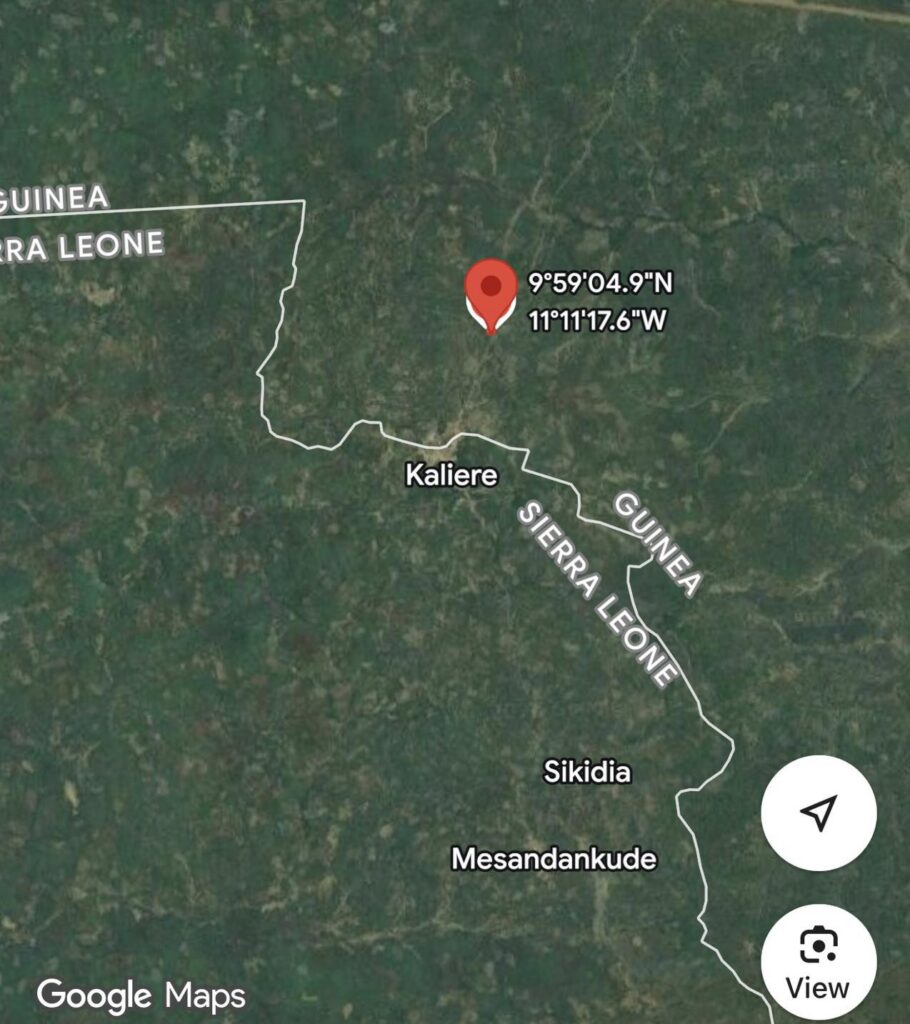 Guinee-Sierra-leone-910x1024 Militaires Léonais arrêtés en Guinée : les images de Google Maps relancent le débat