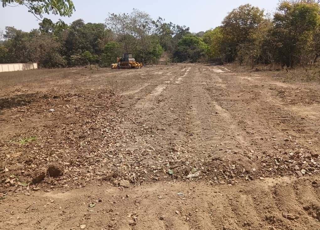 route1 Mamou : 2 routes de 8 mètres de large pour désenclaver le stade de Porédaka