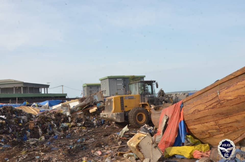 image-151 Conakry : vaste opération de déguerpissement au débarcadère de Boulbinet