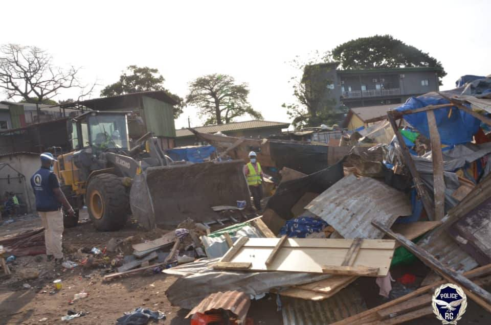 image-153 Conakry : vaste opération de déguerpissement au débarcadère de Boulbinet