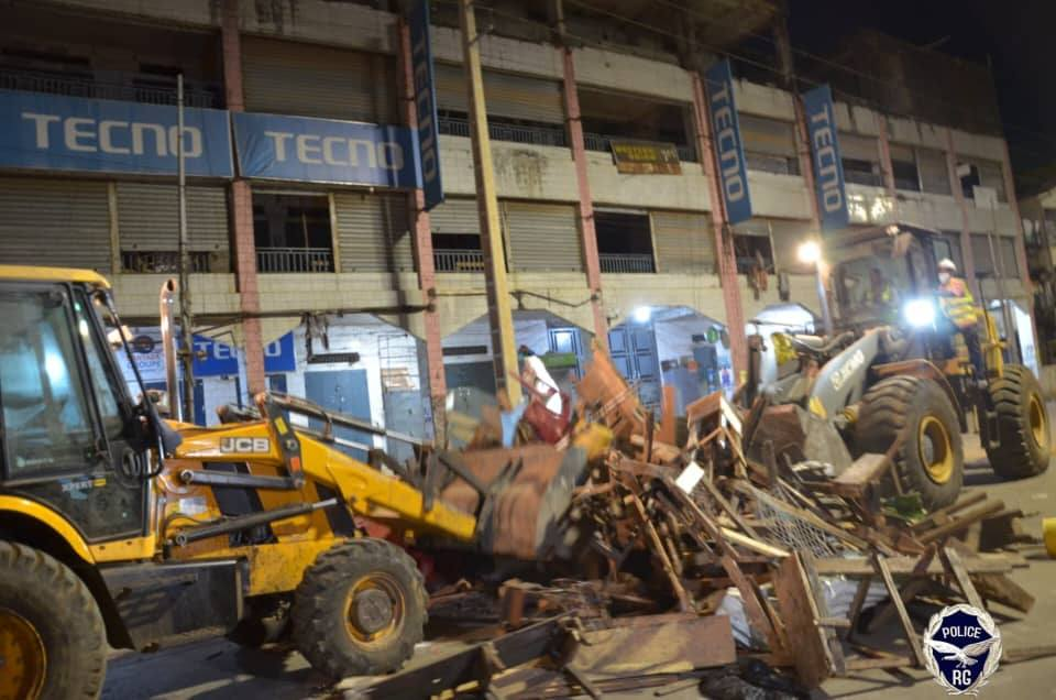 image-155 Conakry : vaste opération de déguerpissement au débarcadère de Boulbinet