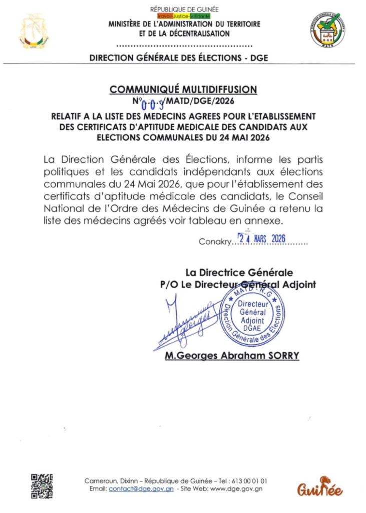 image-169-731x1024 La DGE dévoile la liste des médecins agrées pour l'établissement des certificats d’aptitude médicale pour les élections