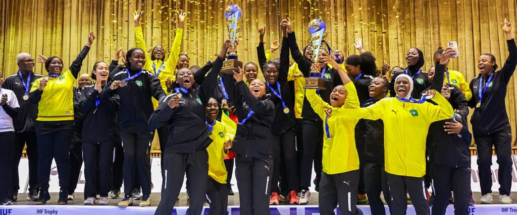 handball-1024x427 L’or pour la Guinée dans les deux épreuves de la phase intercontinentale féminine du Trophée IHF