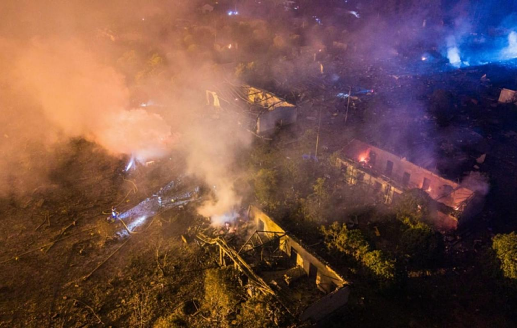 image-44-1024x650 Chine : 37 morts après une explosion dans une usine de feux d'artifice