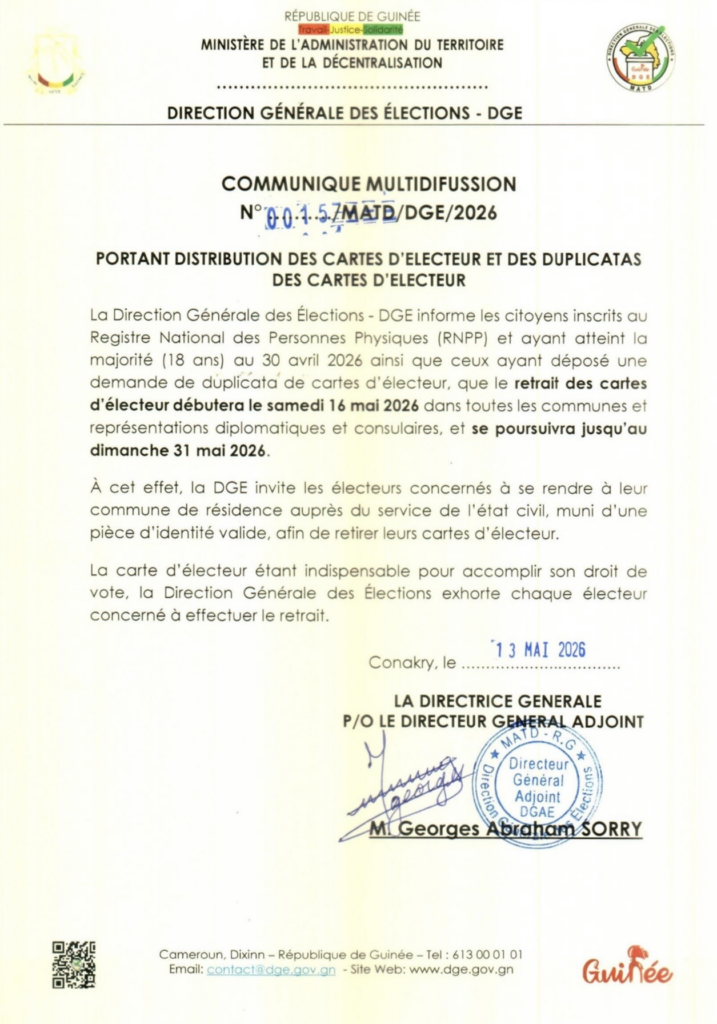 image-95-717x1024 Guinée : la DGE annonce le lancement de la distribution des cartes d’électeurs et des duplicatas