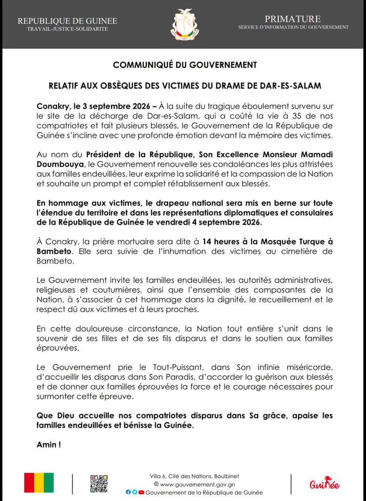 image-13-748x1024 L’inhumation des 35 victimes de l’éboulement de Dar-Es-Salam prévue ce vendredi