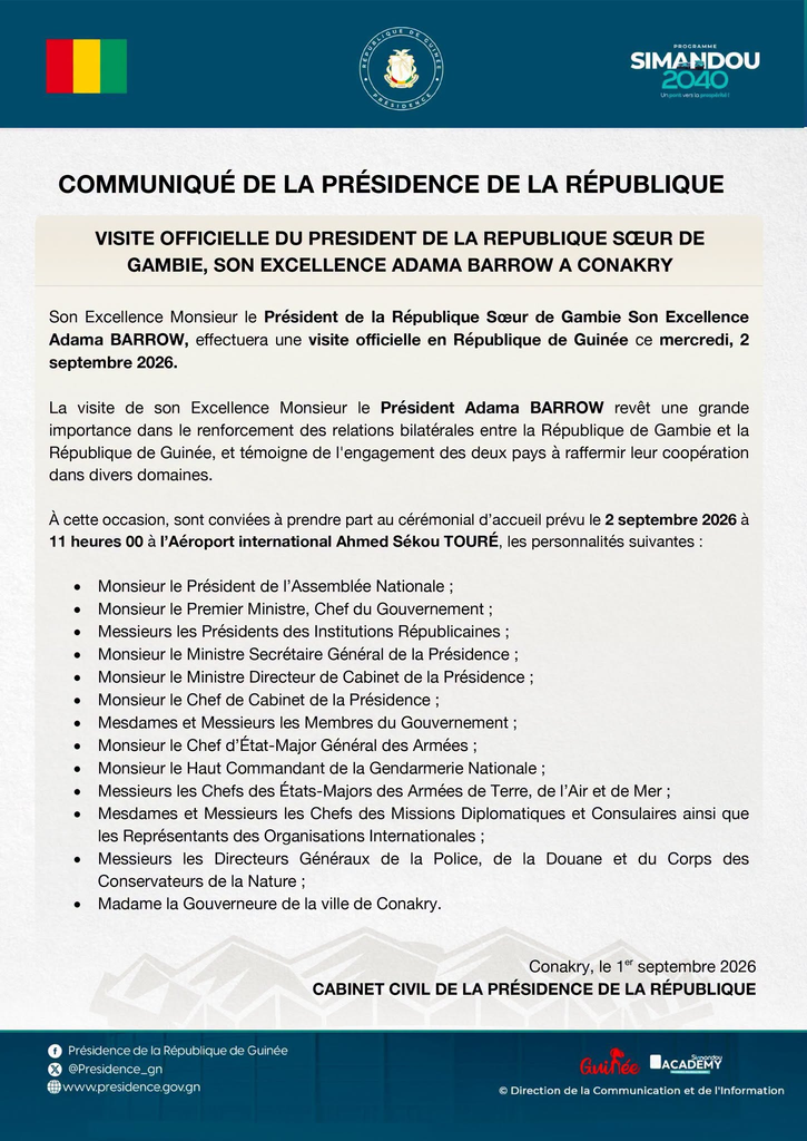 image-4-725x1024 Le Président Adama Barrow de la Gambie attendu ce mercredi à Conakry