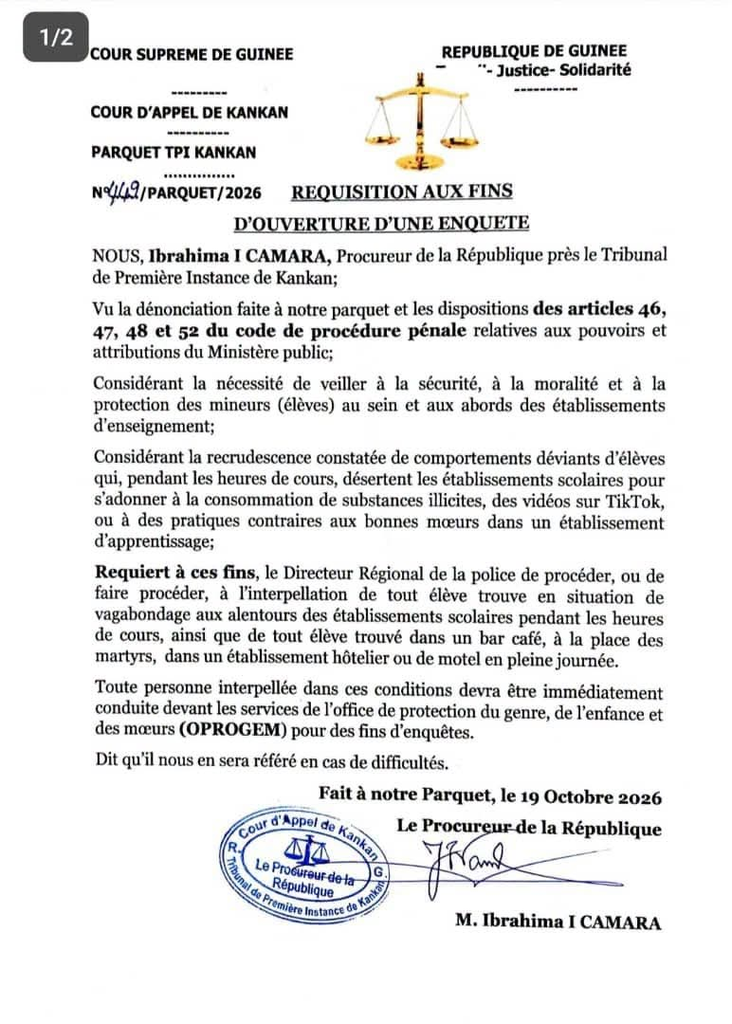 image-45-732x1024 Kankan : le procureur promet de sévir contre l’école « buissonnière »